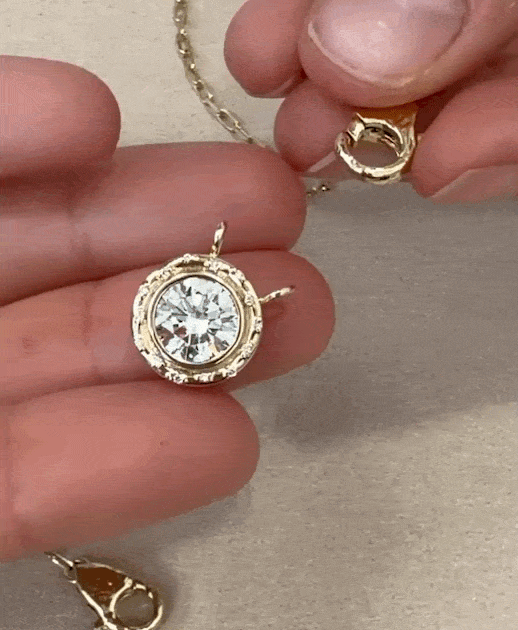Double Lock Necklace