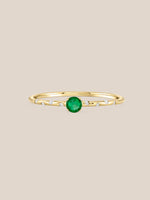 Starry Birthstone Ring