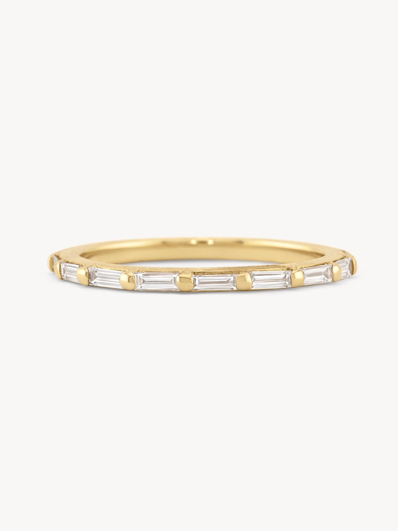 Eternity Baguette Diamond Band