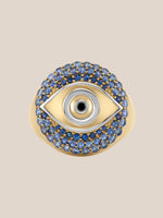 Evil Eye Signet Ring