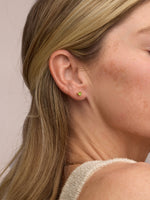 Peridot Birthstone Studs