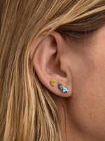 Peridot Birthstone Studs