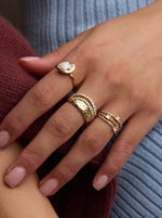 Starry Diamond Triple Band