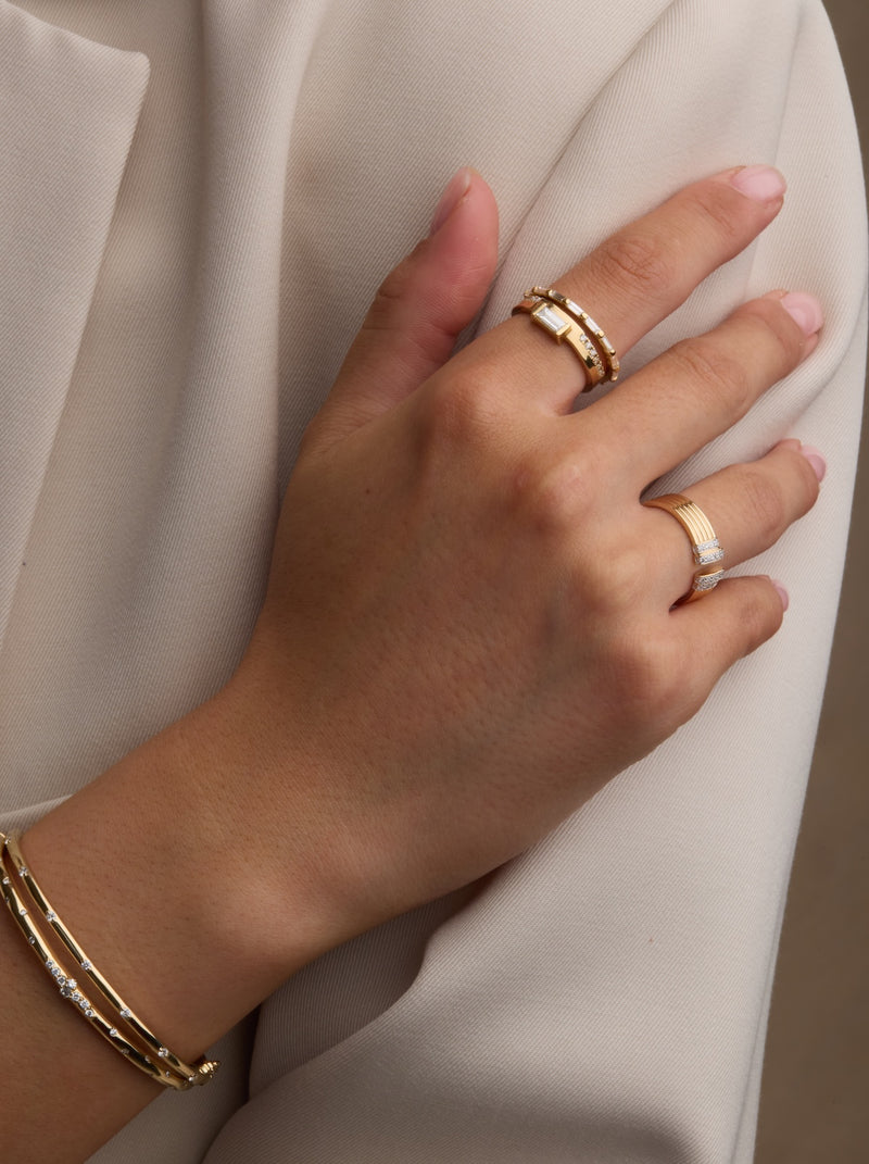 Eternity Baguette Diamond Band