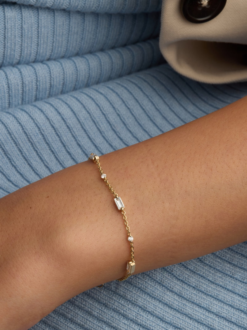 Diamond Azure Bracelet