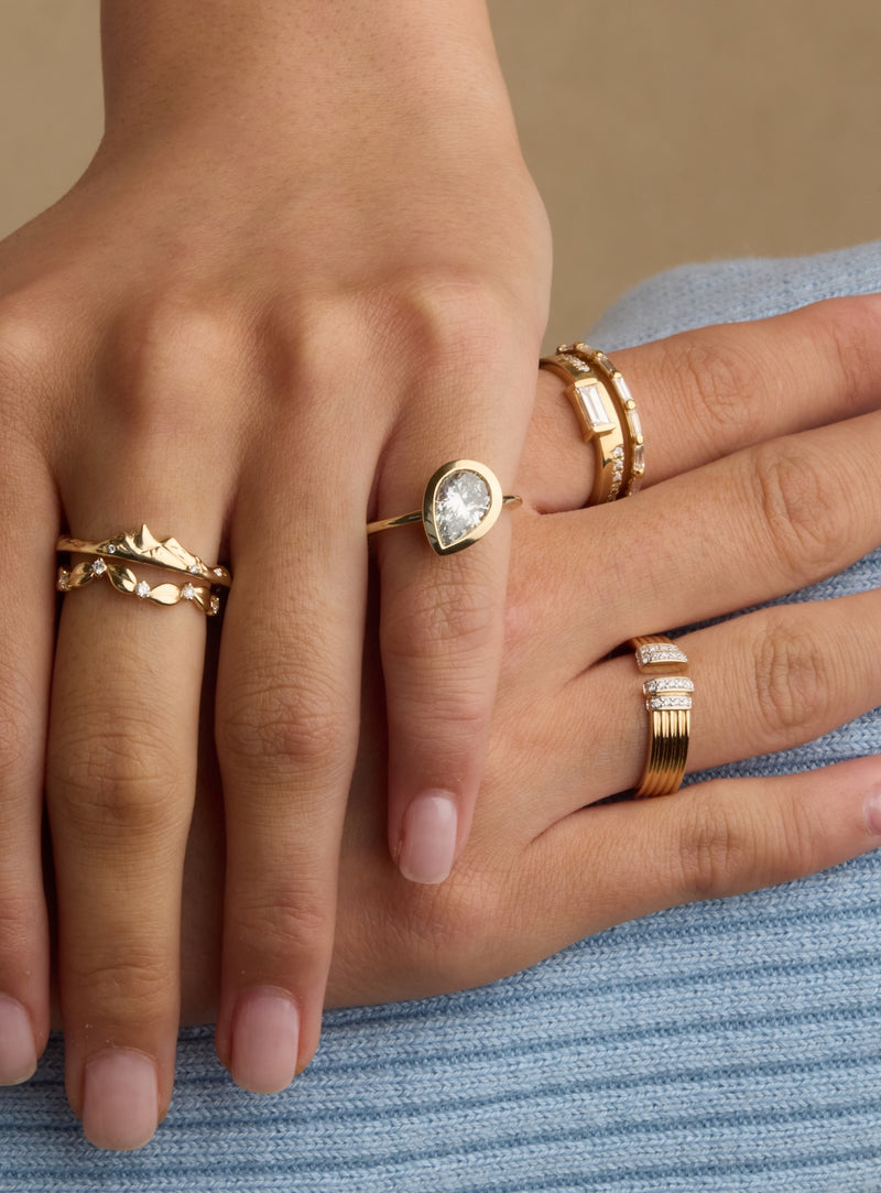 Eternity Baguette Diamond Band