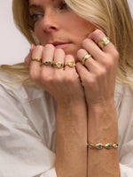Spinning Latch Eternity Band