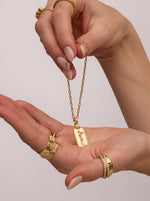 Custom Latch Dog Tag Pendant
