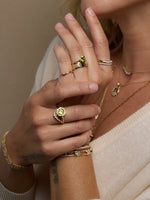 Grand Diamond Arch Ring