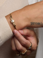 Vaulted Latch Bracelet