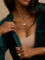 Heart of Gold Lock Necklace