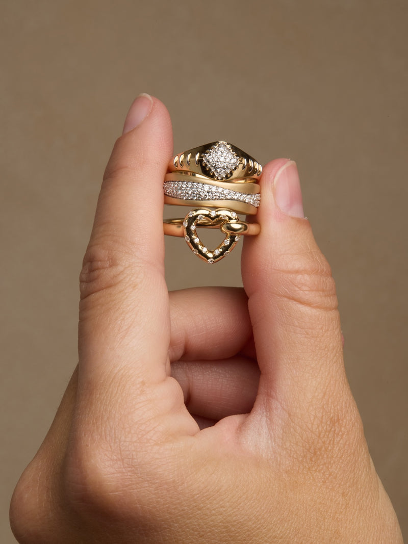 Aria Heart Ring
