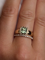Cushion Cut Aria Ring