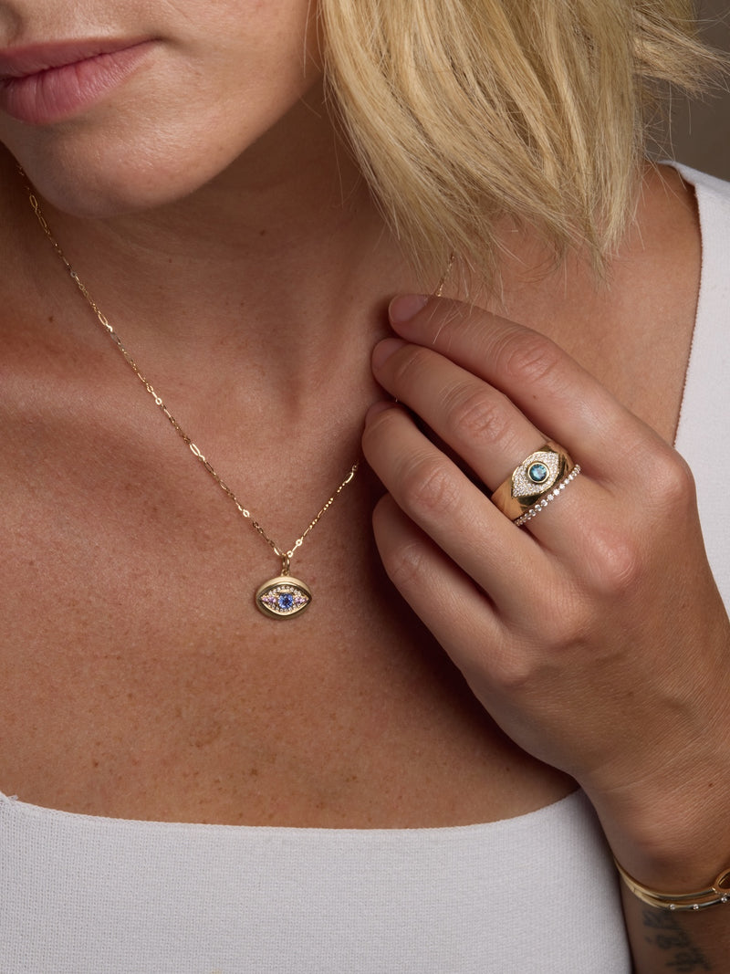 Iris Eye Charm