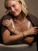 Sapphire Pillar Tennis Bracelet