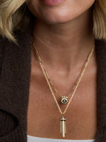 Tourmaline Pillar Necklace