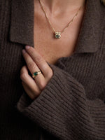 Tourmaline Pillar Necklace