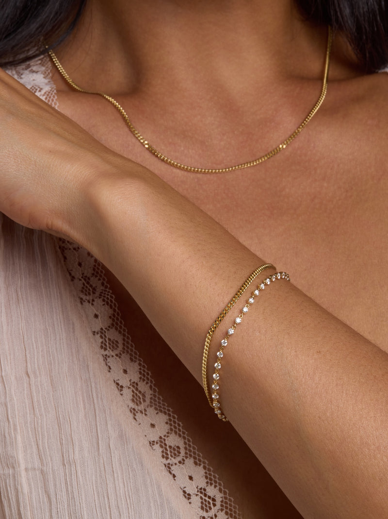 Curb Necklace - 10K