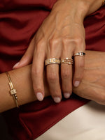Starry Diamond Triple Band