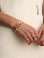 Rolo Chain Lock Bracelet