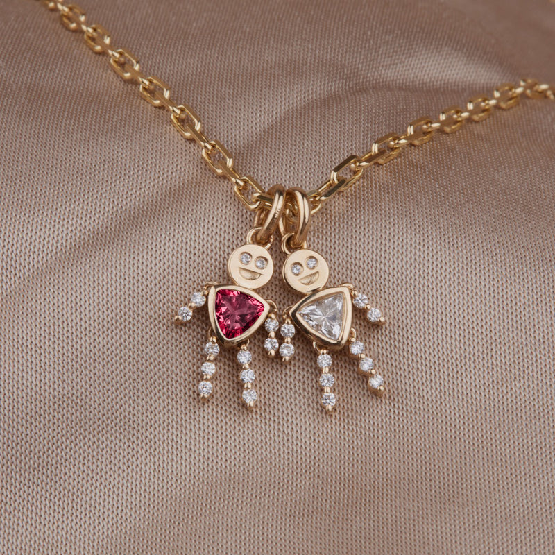 Tourmaline Lulu & Lox Charm Necklace