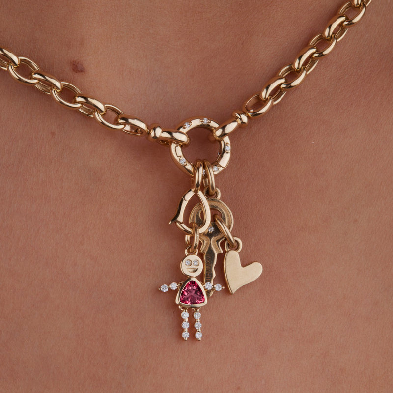 Tourmaline Lulu & Lox Charm Necklace