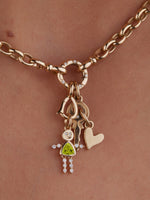 Peridot Lulu & Lox Charm Necklace
