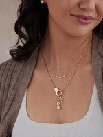 Peridot Lulu & Lox Charm Necklace