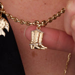Cowboy Boots Charm
