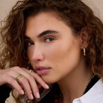 Golden Arc Hoops