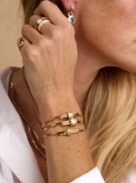 Peridot Latch Bracelet