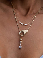 Hexagon Argyle Lariat