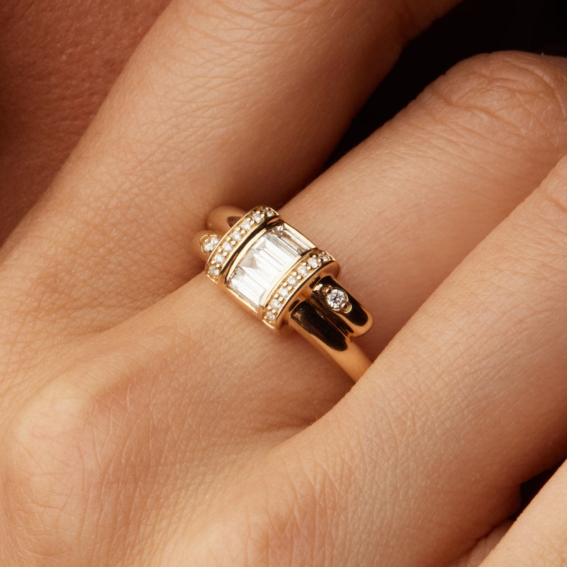 Vaulted Latch Ring