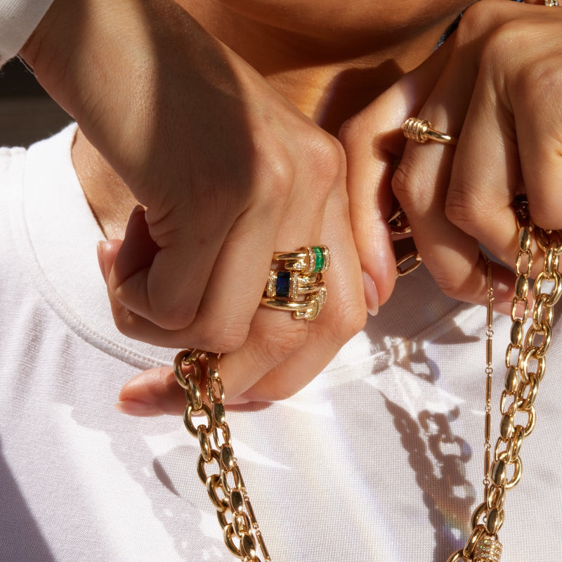 Vaulted Latch Ring