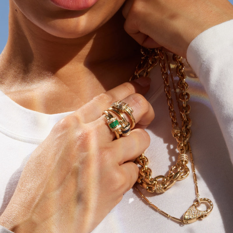 Vaulted Latch Ring