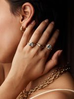 Aquamarine Spotlight Ring