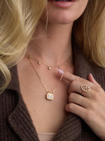 Lucent Diamond Station Necklace