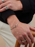 Mason Chain Carabiner Bracelet