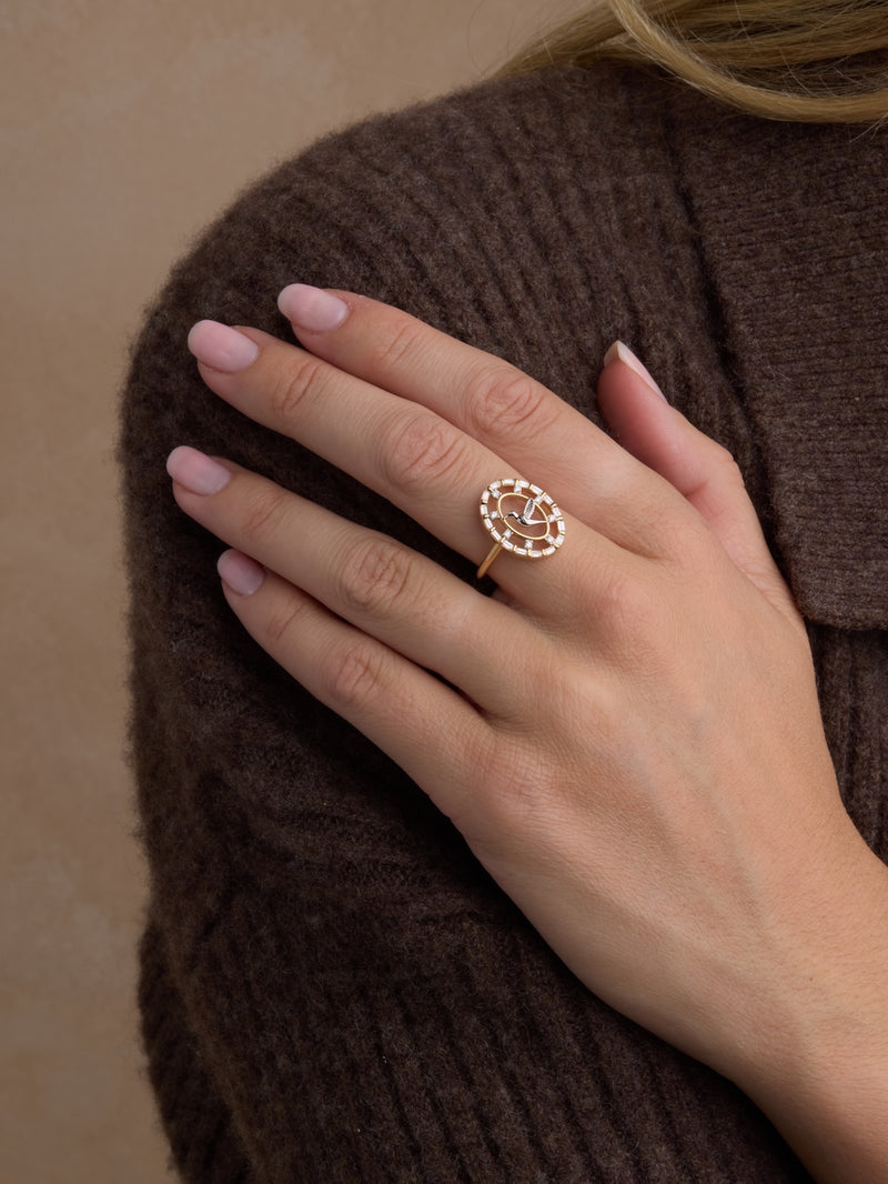 Hummingbird Talisman Ring