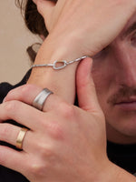 Mason Chain Carabiner Bracelet