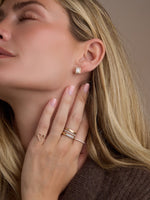 Spotlight Emerald-Cut Diamond Studs