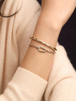 Mason Chain Carabiner Bracelet