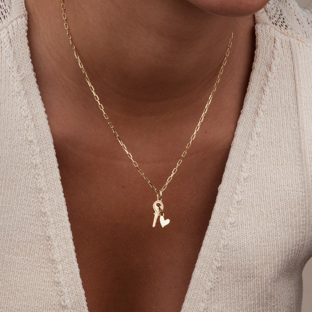 Anchor Chain in 14k Yellow Gold | Audry Rose