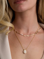 Spotlight Pear Diamond Pendant