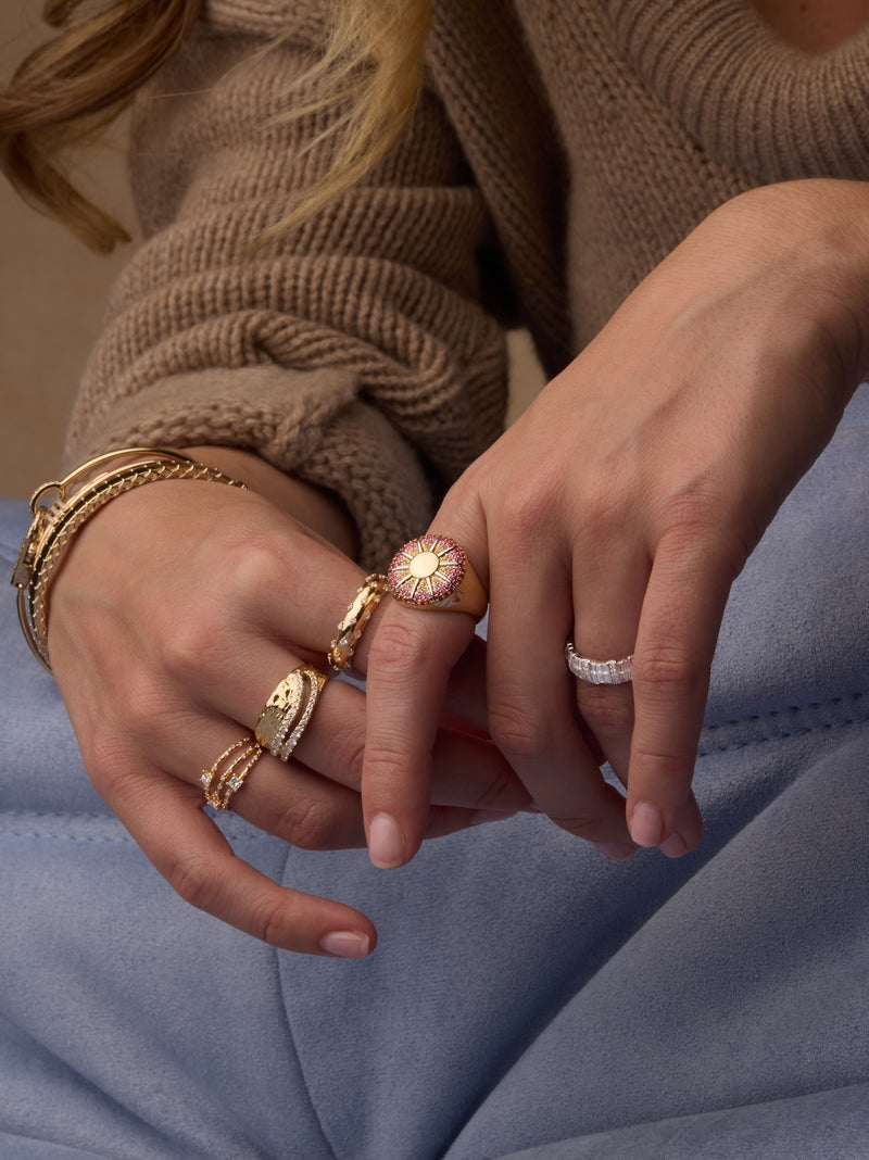 Sun Signet Ring