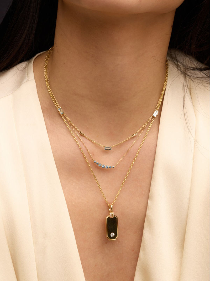 Engravable Latch Dog Tag Pendant