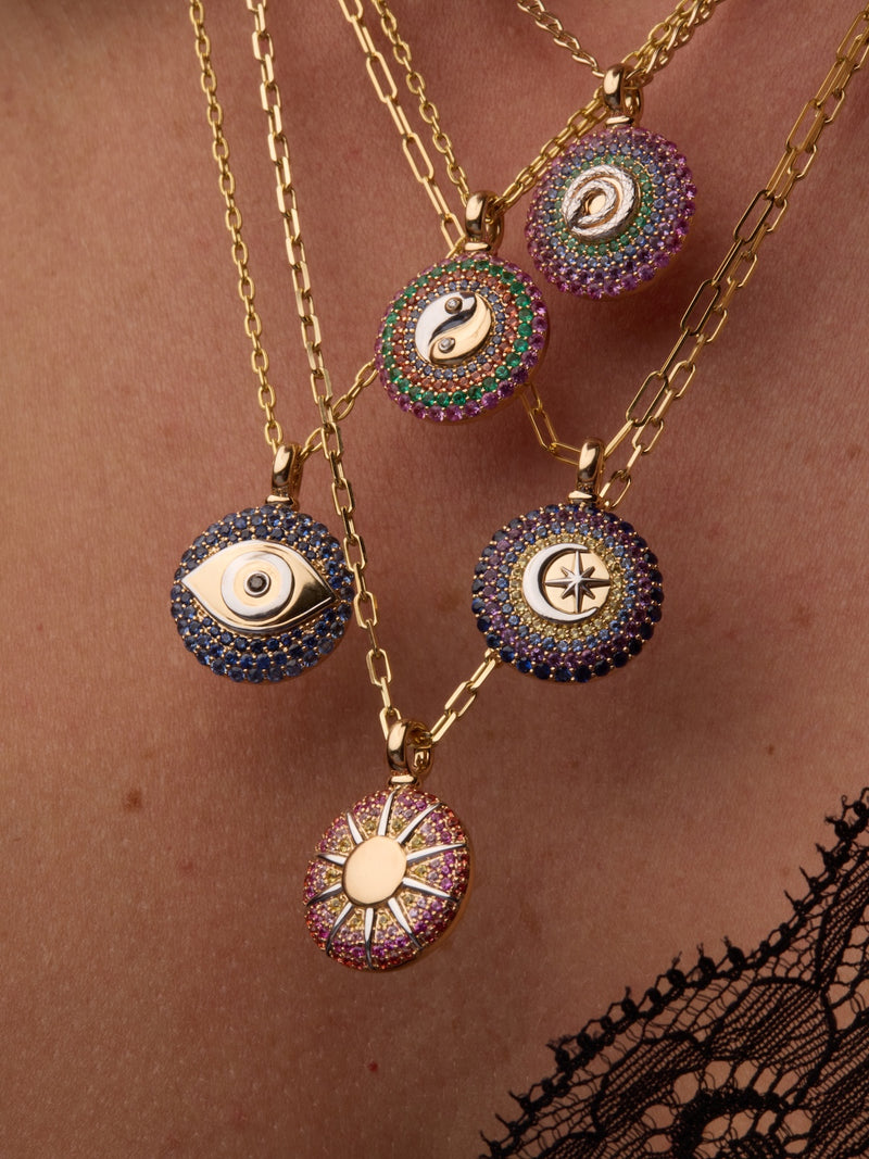 Crescent Star Pendant