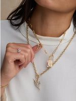 Alternating Paper Clip Chain