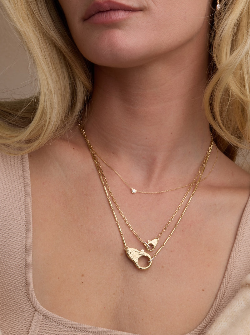 Mini Lock Necklace