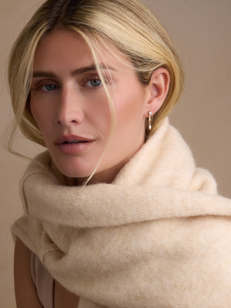 Lucent Marquise Drop Earrings